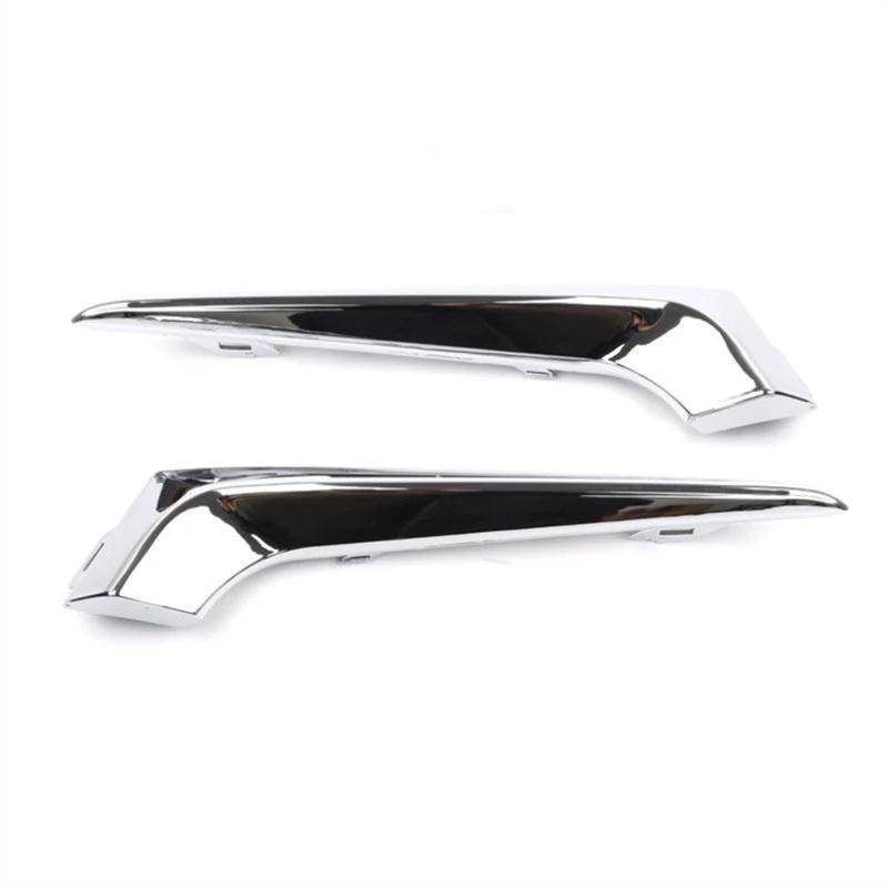 NUOSDEX Nebelscheinwerfergitter Kompatibel Mit Chevrolet Für Malibu 2016 2017 2018 Auto Nebelscheinwerfer Abdeckung Frontstoßstange Streifen Frontstoßstange Kühlergrill Abdeckung Trim Zubehör(Pair 1) von NUOSDEX