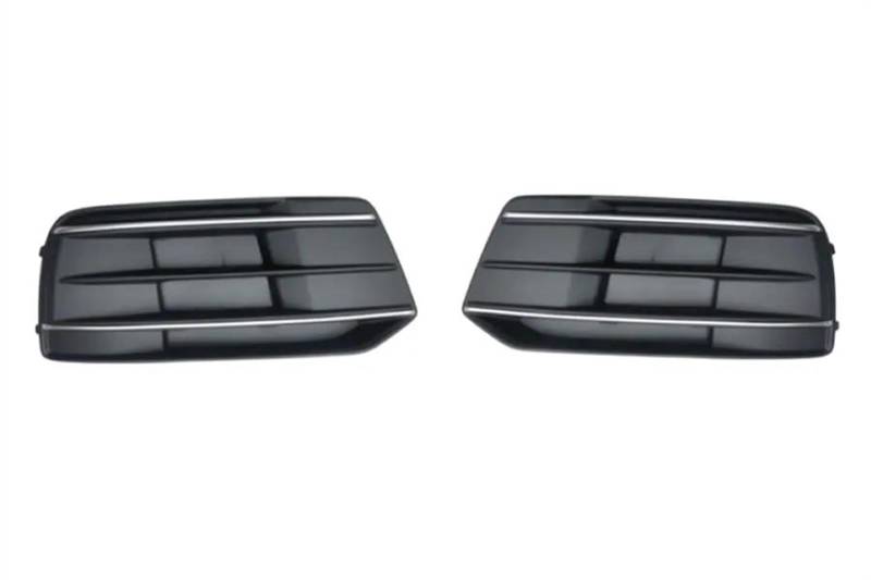NUOSDEX Nebelscheinwerfergitter Kompatibel Mit Q5 Q5L 2018 2019 2020 Autozubehör Frontstoßstange Nebelscheinwerfer Lampenabdeckung Gitter Ersatzlampenrahmen Dekoration(Pair) von NUOSDEX