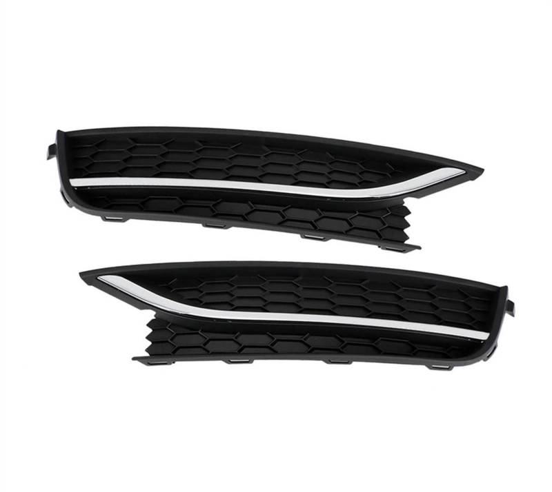 NUOSDEX Nebelscheinwerfergitter Kompatibel Mit VW Für Passat 2012 2013 2014 2015 561853665E 561853666C Auto-Frontstoßstange Untere Nebelscheinwerfer-Grill-Zierabdeckung Ohne Loch von NUOSDEX