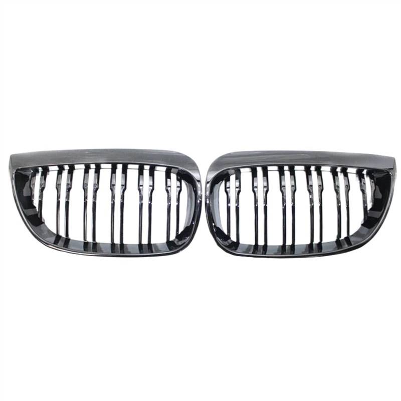 NUOSDEX Nieren Schwarz Kühlergrill Kompatibel Mit 1er E81 2007 2008 2009 2010 2011 2012 E87 2008 2009 2010 2011 Facelift 128I 130I 135I Auto Frontstoßstangengrillabdeckung(2004-2006) von NUOSDEX