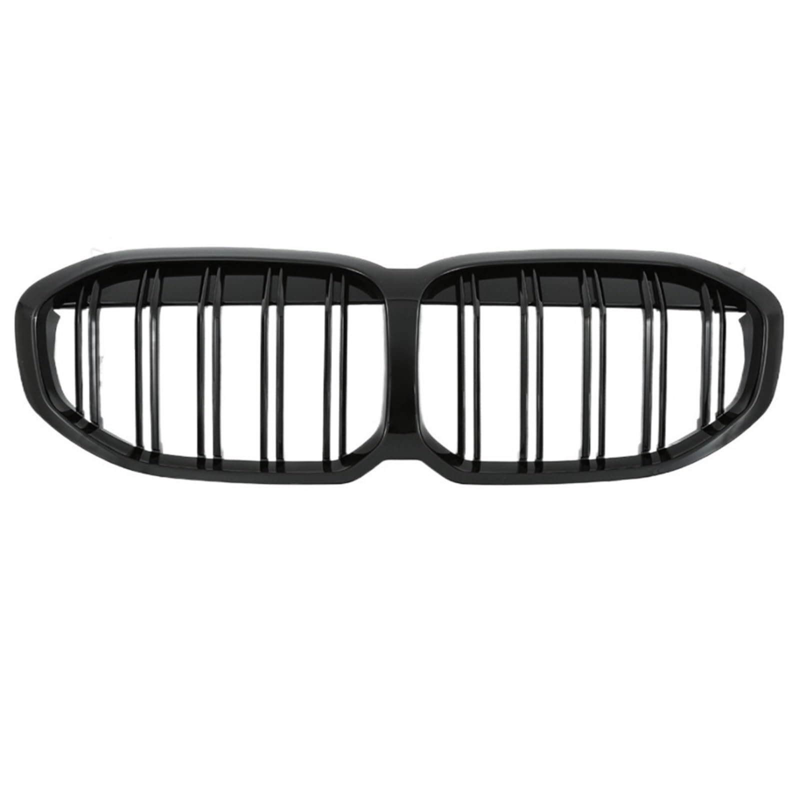 NUOSDEX Nieren Schwarz Kühlergrill Kompatibel Mit 1er F40 128ti M135i Für XDrive 118i 2019 2020 2021 2022 2023 Auto-Frontgrill Stoßstange Nieren-Kühlergitter-Tuning(2 Slat Glossy Black) von NUOSDEX
