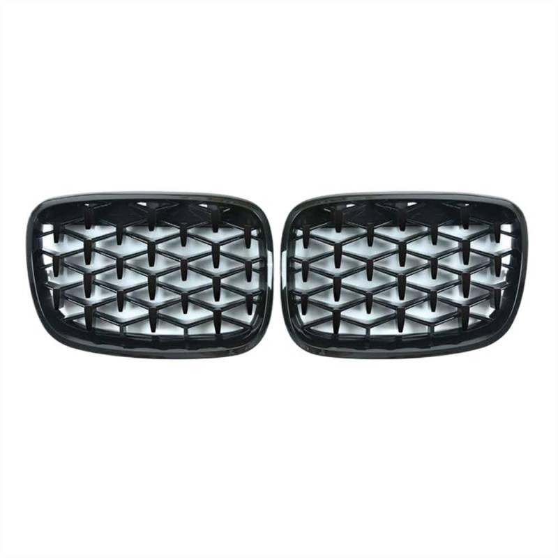 NUOSDEX Nieren Schwarz Kühlergrill Kompatibel Mit 2er F45 228i 220i 235i 2014 2015 2016 2017 2018 Auto-Mittelstoßstangengitter Fronteinlassgitter Kühlergrill(Gloss Black) von NUOSDEX
