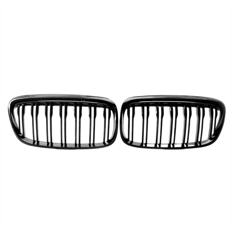 NUOSDEX Nieren Schwarz Kühlergrill Kompatibel Mit 2er F45 F46 2014-2017 Auto-Kühlergrill-Netz OEM: 51137379609 51137379611 51137300543 51137379610 51137379612 51137300544 von NUOSDEX