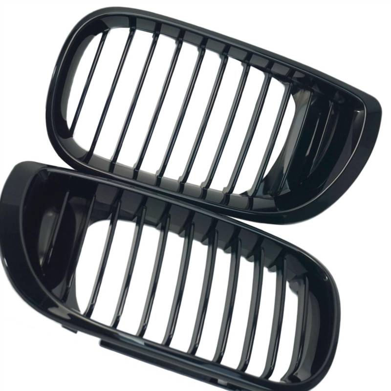 NUOSDEX Nieren Schwarz Kühlergrill Kompatibel Mit 3er E46 320i 325Xi 330Xi 2002 2003 2004 2005 Frontstoßstangengrill OEM: 51137030545 51137042961 51137030546 51137042962 von NUOSDEX