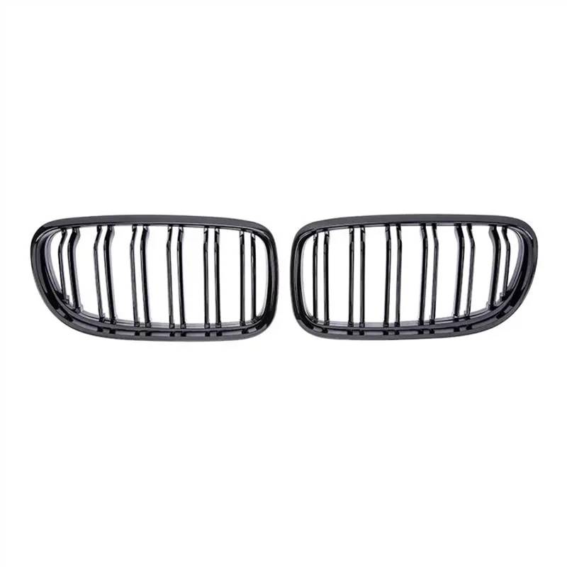 NUOSDEX Nieren Schwarz Kühlergrill Kompatibel Mit 3er E90 E91 LCi 320i 318i 325i 2009 2010 2011 2012 Auto Front Nieren Doppellamellen Stoßfänger Kühlergrill Racing Grills von NUOSDEX