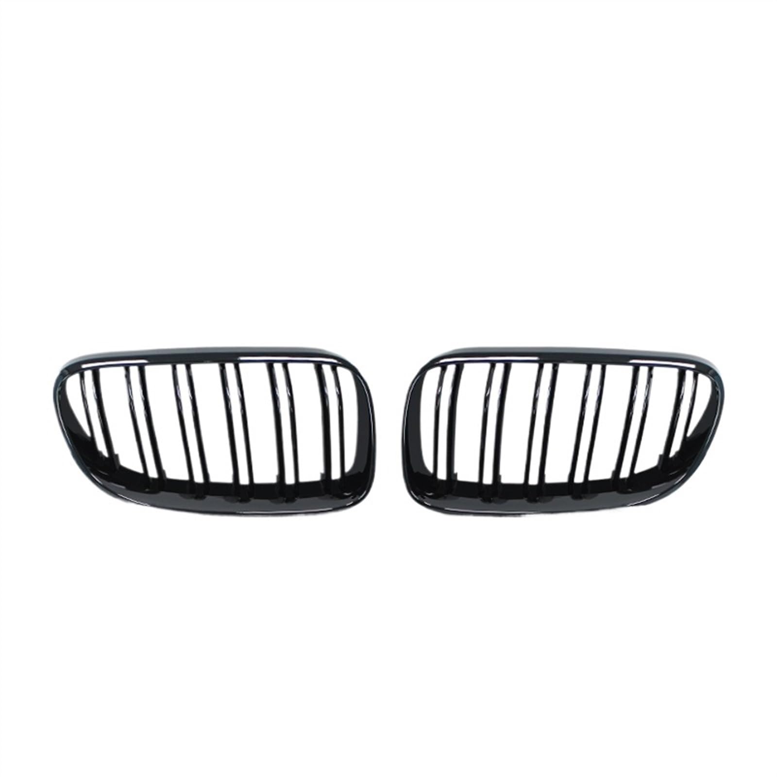 NUOSDEX Nieren Schwarz Kühlergrill Kompatibel Mit 3er E92 E93 M3 2010 2011 2012 2013 Auto-Frontstoßstange Nierengrill Haubengitter Doppellinien-Frontkühlergrill(Double Line Black) von NUOSDEX