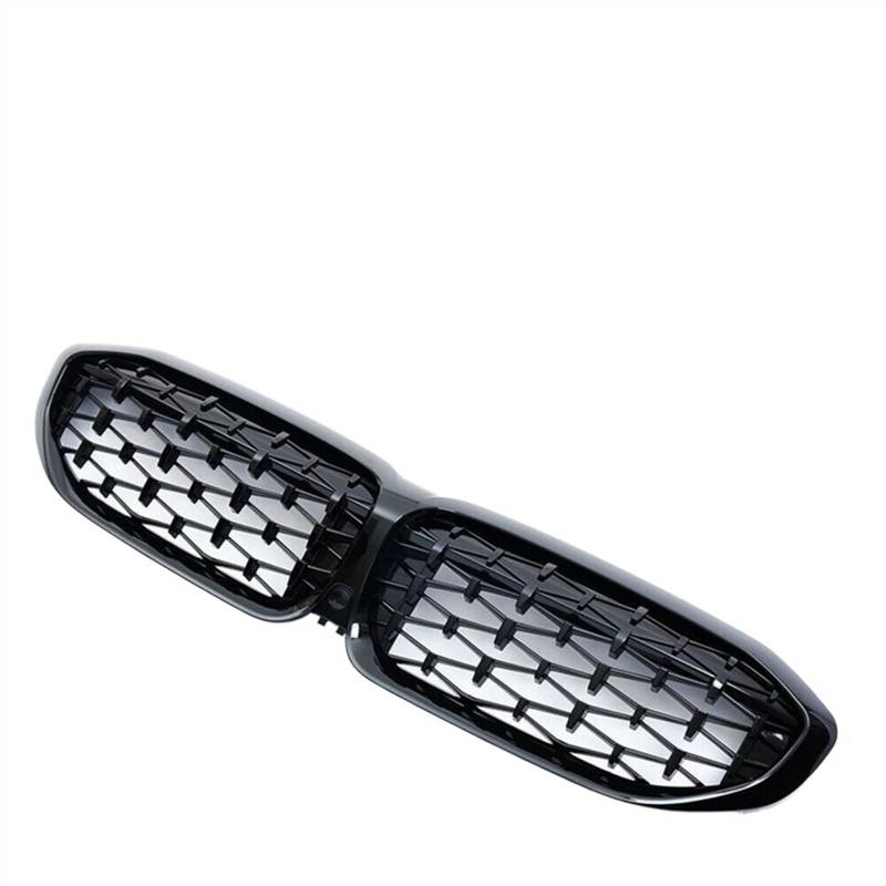 NUOSDEX Nieren Schwarz Kühlergrill Kompatibel Mit 3er G20 G21 2019 2020 Auto Diamant-Stil Front Nierengrill Stoßfänger Mesh Front Einlassgitter OEM: 51138072085 von NUOSDEX