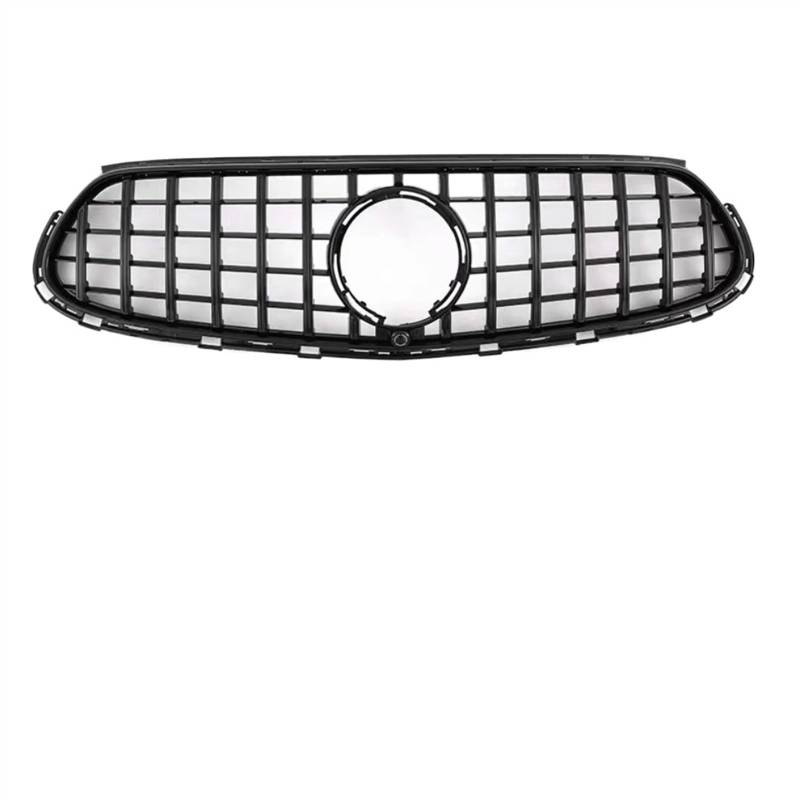 NUOSDEX Nieren Schwarz Kühlergrill Kompatibel Mit Benz Für GLC X254 2023 2024 Stil Frontkühlergrill Einlassgitter Mesh Grill Tuning Zubehör Stoßfänger Mesh Fronteinlassgitter(Black) von NUOSDEX