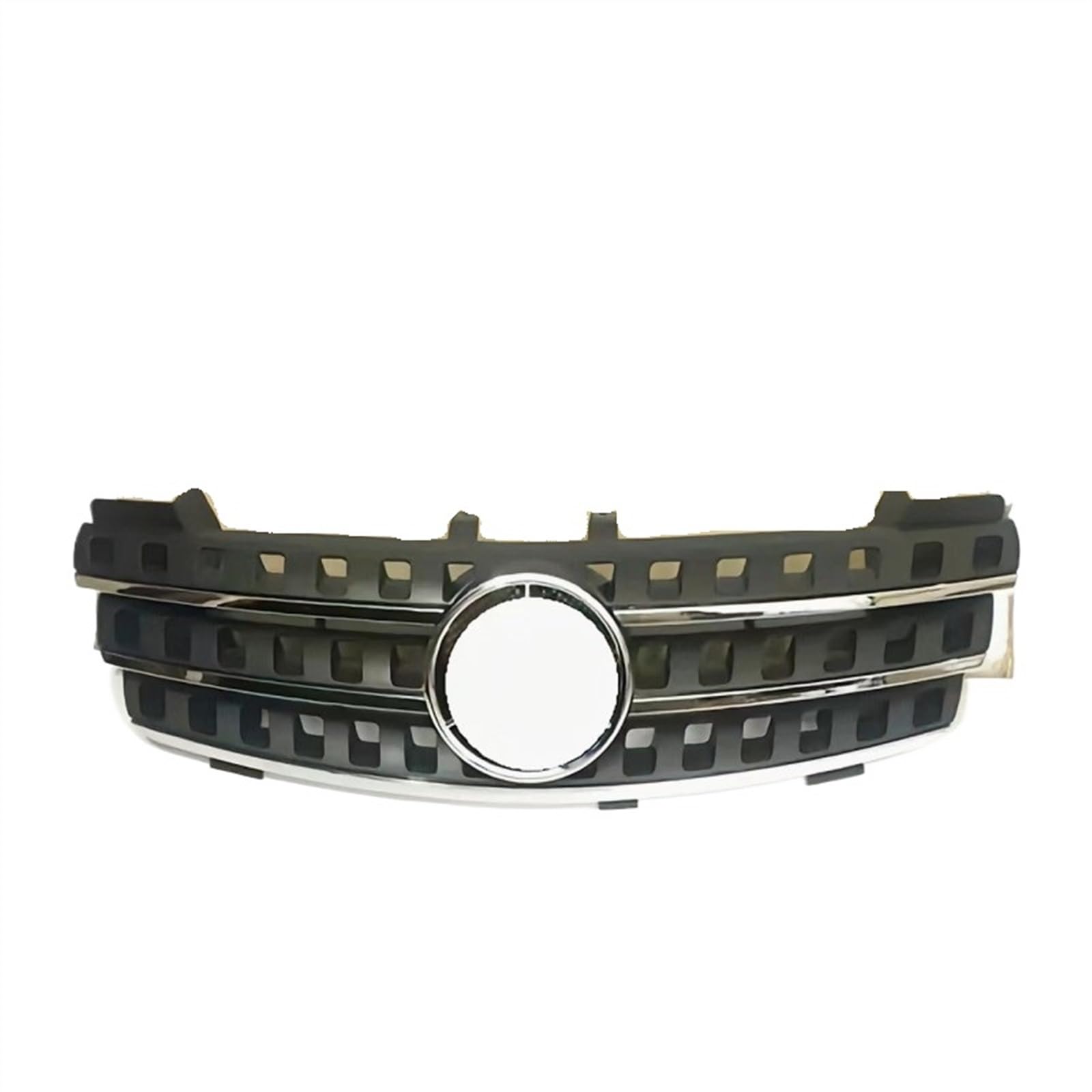 NUOSDEX Nieren Schwarz Kühlergrill Kompatibel Mit Benz Für ML Klasse W164 ML300 ML320 ML350 ML400 ML500 ML550 2005 2006 2007 2008 Auto Frontstoßstangengrill Maschengitter Ersatz(color1) von NUOSDEX