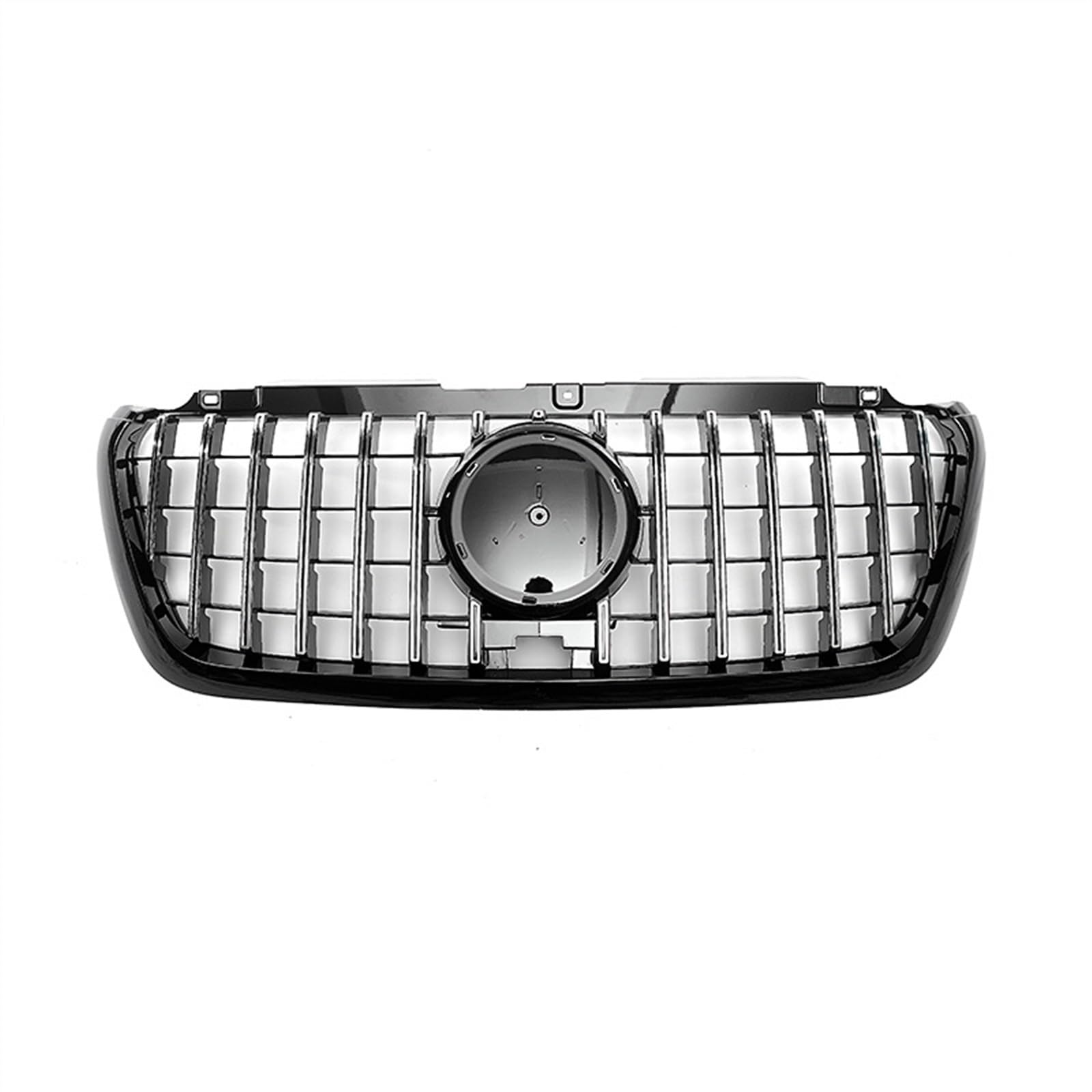 NUOSDEX Nieren Schwarz Kühlergrill Kompatibel Mit Benz Für Sprinter W907 2018 2019 2020 2021 2022 2023 Frontstoßstangengrill Haubengrill Frontkühlergrill Zubehör Ersatz(Silver) von NUOSDEX