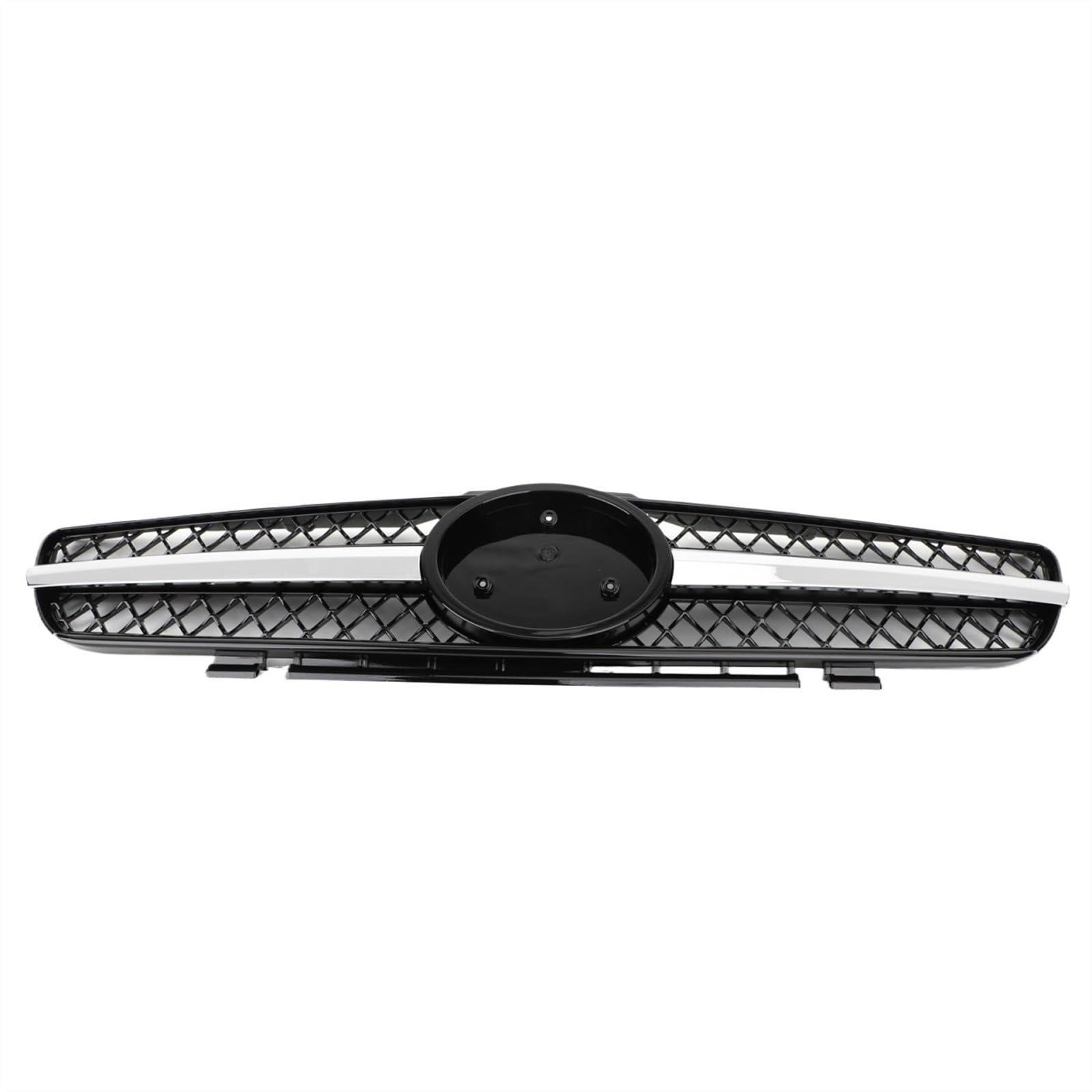 NUOSDEX Nieren Schwarz Kühlergrill Kompatibel Mit Benz R230 SL500 SL600 2003 2004 2005 2006 1 Fin Star Für AMG Auto-Frontgrill Frontstoßstangengrill Frontkühlergrill NUOSDEX Nieren Schwarz Kühlergrill Kompatibel Mit Benz R230 SL500 SL600 2003 2004 2005 2006 1 Fin Star Für AMG Auto-Frontgrill Frontstoßstangengrill Frontkühlergrill von NUOSDEX