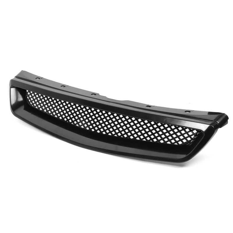 NUOSDEX Nieren Schwarz Kühlergrill Kompatibel Mit Civic 1999 2000 Fronthaubengrill Stoßstangengitter Fronteinlassgitter Auto-Frontkühlergrill-Komponentenersatz von NUOSDEX
