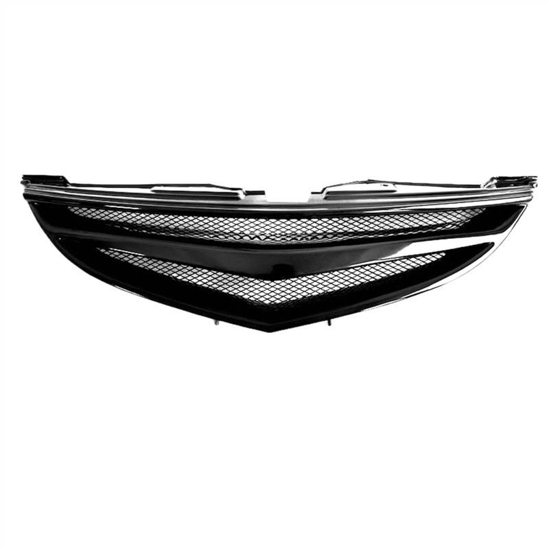 NUOSDEX Nieren Schwarz Kühlergrill Kompatibel Mit Mazda Für 6 2009 2010 2011 2012 2013 Mesh-Frontgrill Dekorative Abdeckung Refit Zubehör Stoßfänger Mesh Fronteinlassgitter(Gloss Black) von NUOSDEX