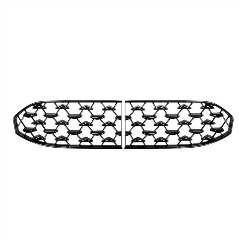 NUOSDEX Nieren Schwarz Kühlergrill Kompatibel Mit Mazda Für CX30 CX-30 2020 2021 Auto Front Unterer Kühlergrill Stoßstange Kühlergrill Abdeckung Dekoration Auto Front Kühlergrill Ersatz von NUOSDEX