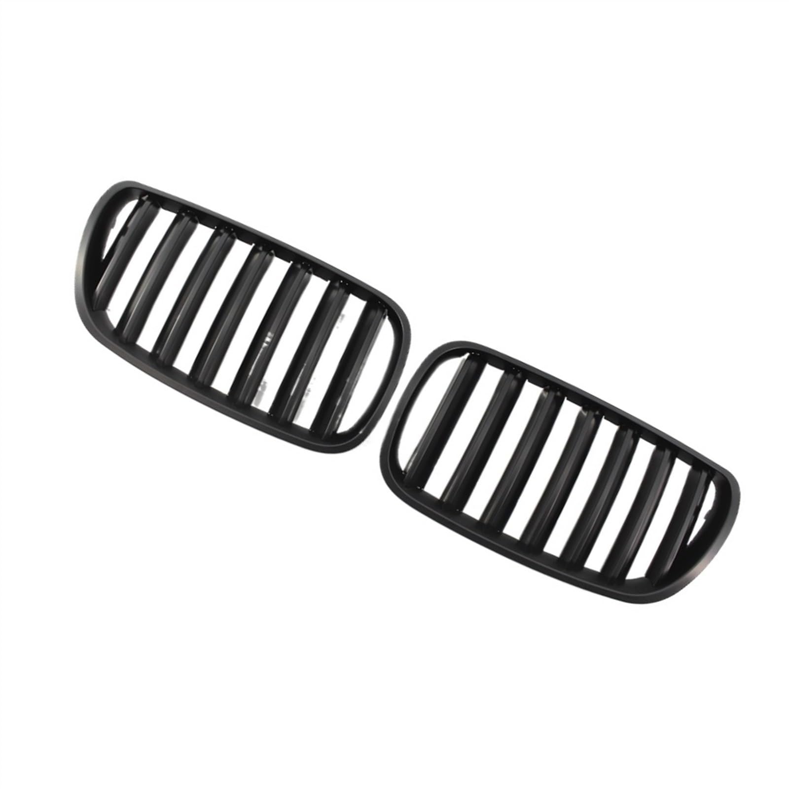 NUOSDEX Nieren Schwarz Kühlergrill Kompatibel Mit X3 Für E83 LCI 2007 2008 2009 2010 Autofront Mattschwarz Front Center Nierenkühlergrill Stoßfänger Mesh Fronteinlassgitter von NUOSDEX