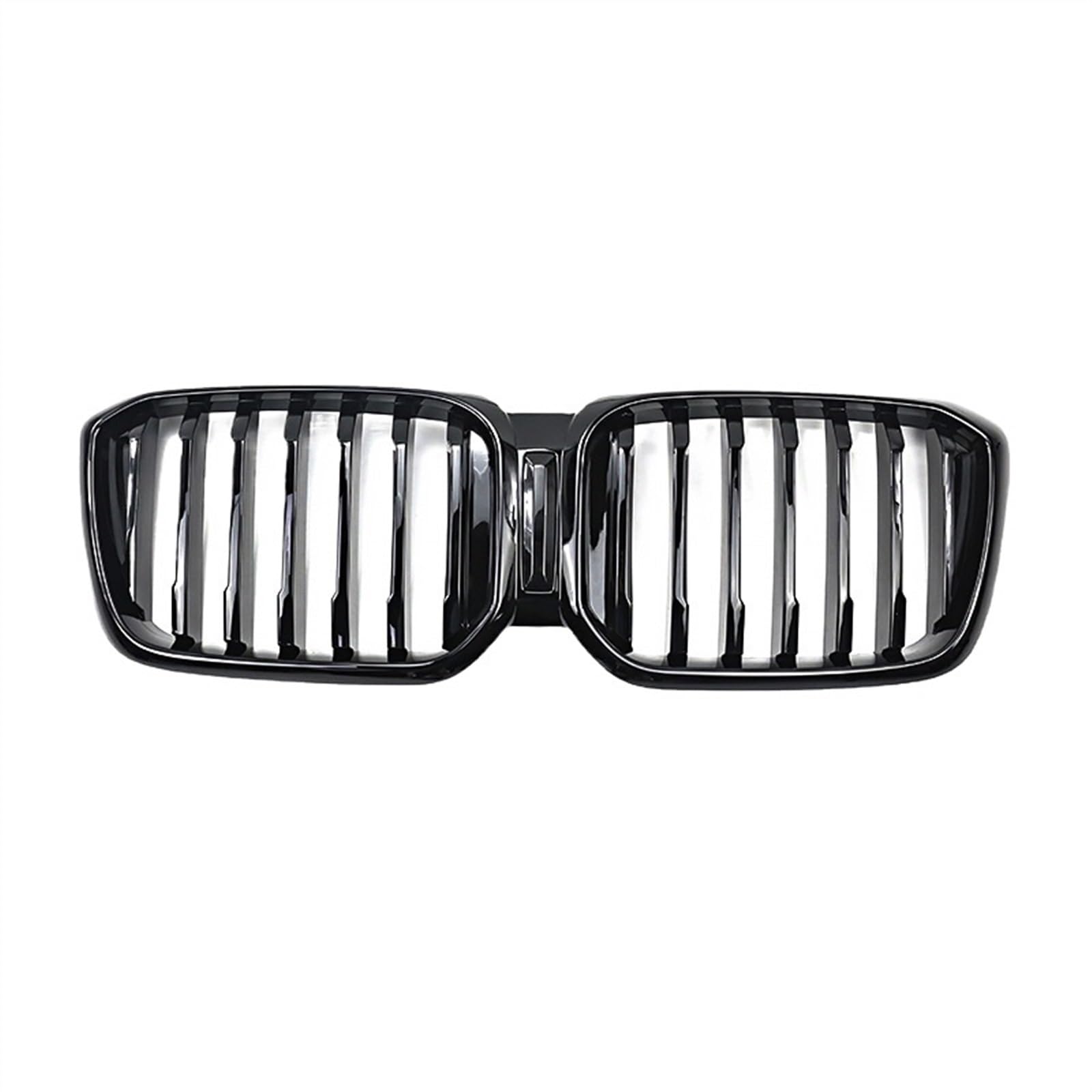 NUOSDEX Nieren Schwarz Kühlergrill Kompatibel Mit X3 X4 G01 G02 LCI 2022 2023 2024 Auto Frontstoßstange Nierengrill Haubengrill Renngrills Ersatzzubehör(color1) von NUOSDEX