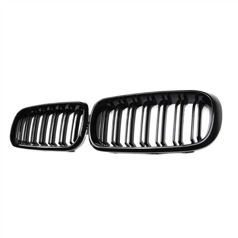 NUOSDEX Nieren Schwarz Kühlergrill Kompatibel Mit X5 F15 2013 2014 2015 2016 2017 Für X6 F16 2014 2015 2016 2017 Autogrill Frontniere Glänzend Kühlergrill Doppellamelle von NUOSDEX