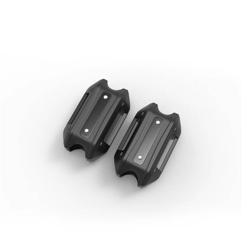 NUOSDEX Stoßstange dekorative Blöcke Kompatibel Mit CB1300 2022 2023 2024 Motorrad-Motor-Sturzbügel-Schutz Stoßstange Dekorativer Schutzblock Zubehör 25 Mm(Black 1) von NUOSDEX
