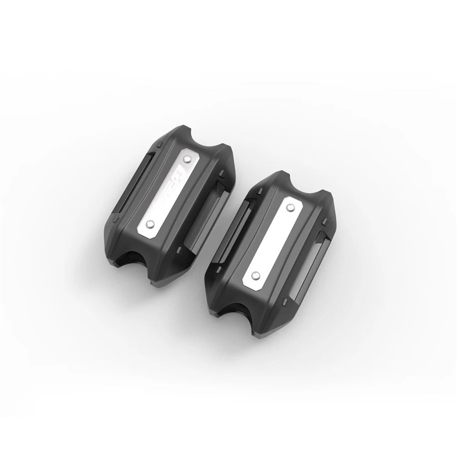 NUOSDEX Stoßstange dekorative Blöcke Kompatibel Mit CB500X 2020 2021 2022 2023 Motorrad-Motor-Crash-Bar-Schutz Stoßstange Dekorativer Schutzblock Zubehör 25mm(Sliver) von NUOSDEX