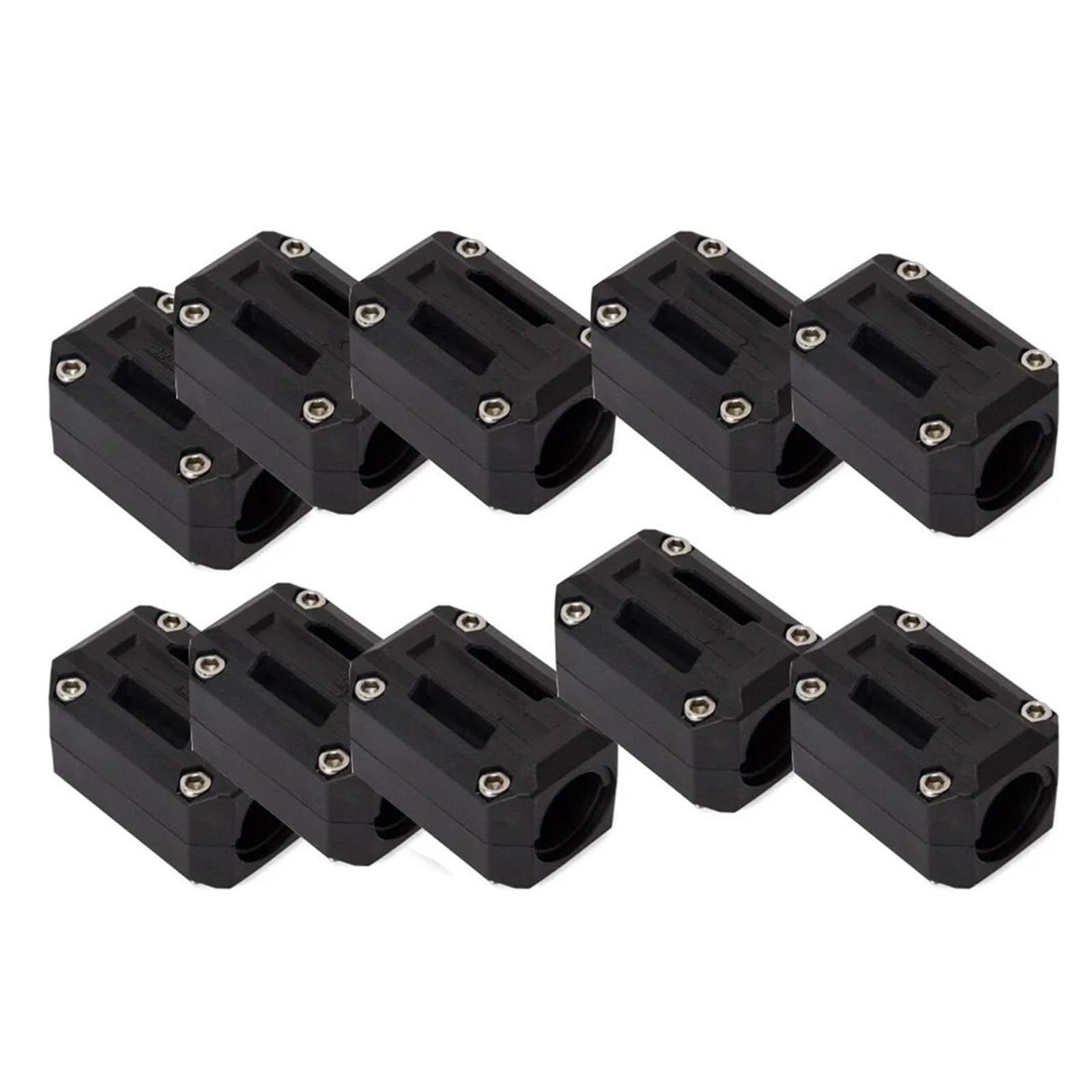 NUOSDEX Stoßstange dekorative Blöcke Kompatibel Mit Für F800gs Für Adventure Für G650gs Motorradstoßstange Dekorativer Block Motorschutzblock Modifizierter Sturzbügel(10 Pieces) von NUOSDEX