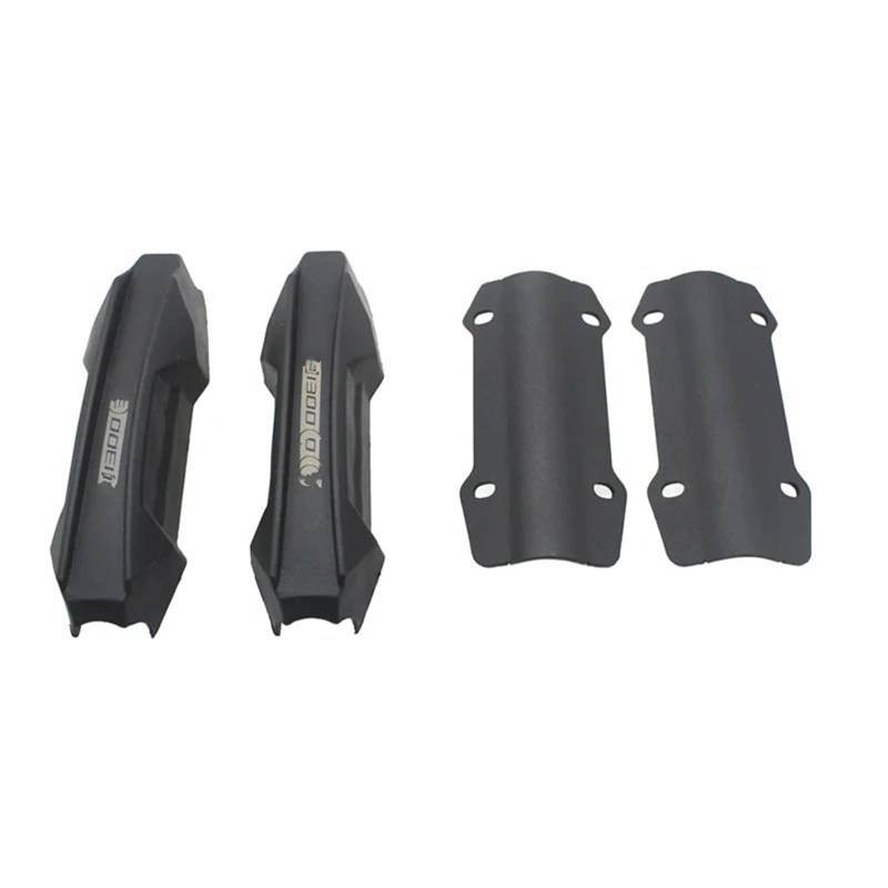 NUOSDEX Stoßstange dekorative Blöcke Kompatibel Mit Für R1300GS 2023 2024 Motorrad Motor Crash Bar Protector Stoßstange Schutz Schutz Dekorative Block(color1) von NUOSDEX