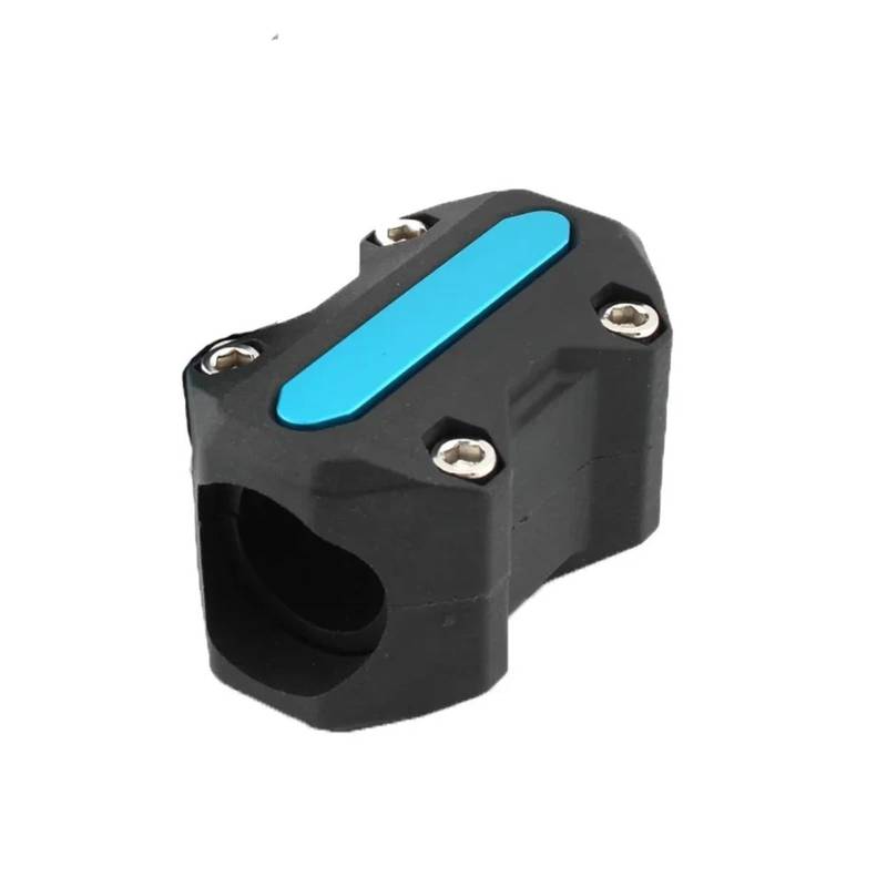 NUOSDEX Stoßstange dekorative Blöcke Kompatibel Mit Triumph Für Tiger Für Explorer 1200 800xc Motorrad Motorschutzbügel Stoßstange Dekorativer Block Crash Bar(Blue) von NUOSDEX