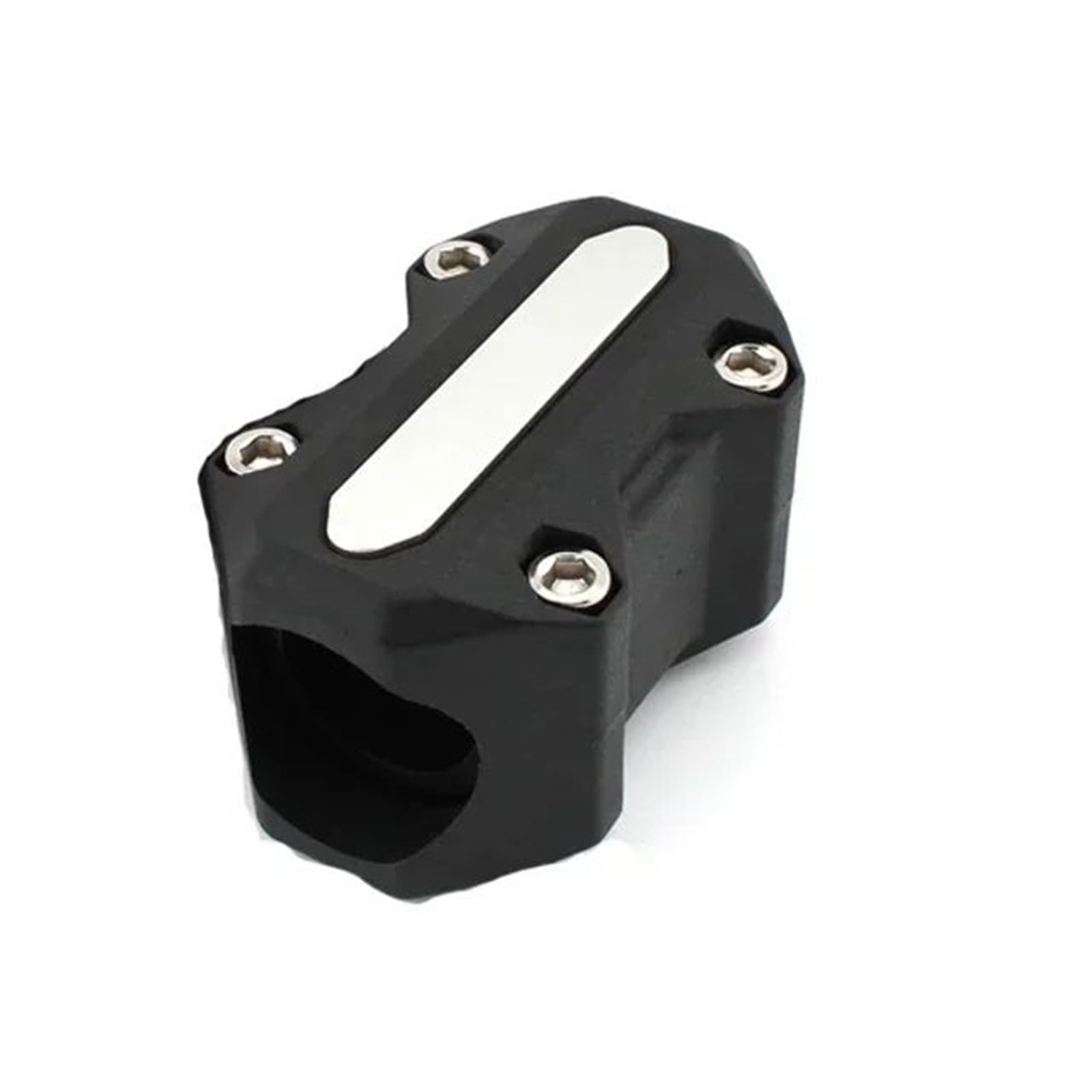 NUOSDEX Stoßstange dekorative Blöcke Kompatibel Mit Triumph Für Tiger Für Explorer 1200 800xc Motorrad Motorschutzbügel Stoßstange Dekorativer Block Crash Bar(Sliver) von NUOSDEX