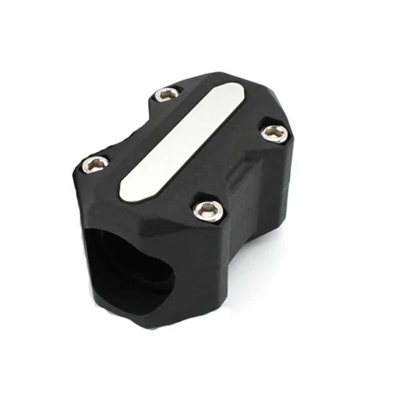 NUOSDEX Stoßstange dekorative Blöcke Kompatibel Mit Triumph Für Tiger Für Explorer 1200 800xc Motorrad Motorschutzbügel Stoßstange Dekorativer Block Crash Bar(Sliver) von NUOSDEX
