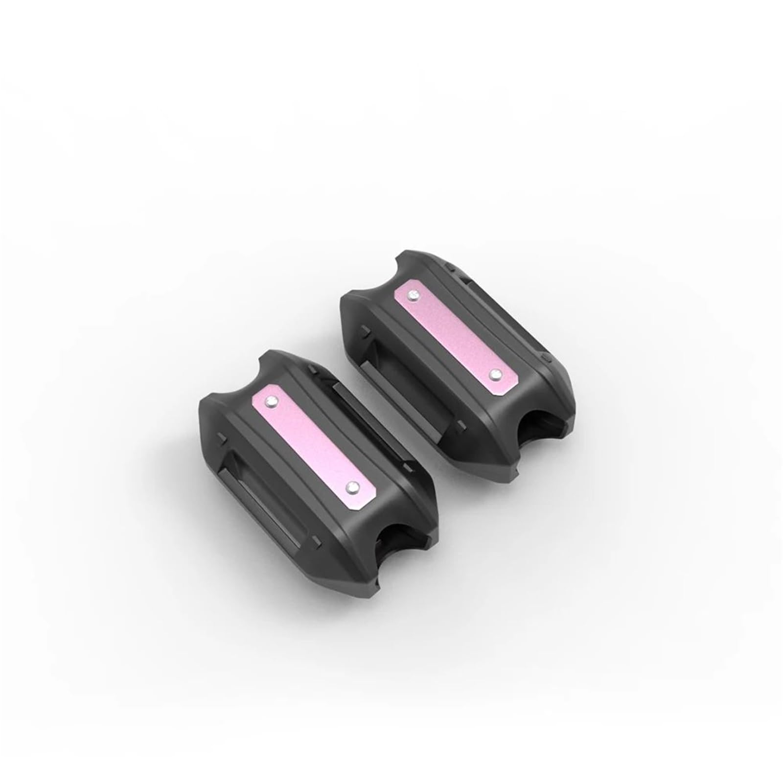 NUOSDEX Stoßstange dekorative Blöcke Kompatibel Mit X-ADV 750 Für XADV750 Motorrad-Stoßstangen-Motorschutz-Schutzblock-Crash-Bar-Dekorativwerkzeugteile 25mm(Pink) von NUOSDEX
