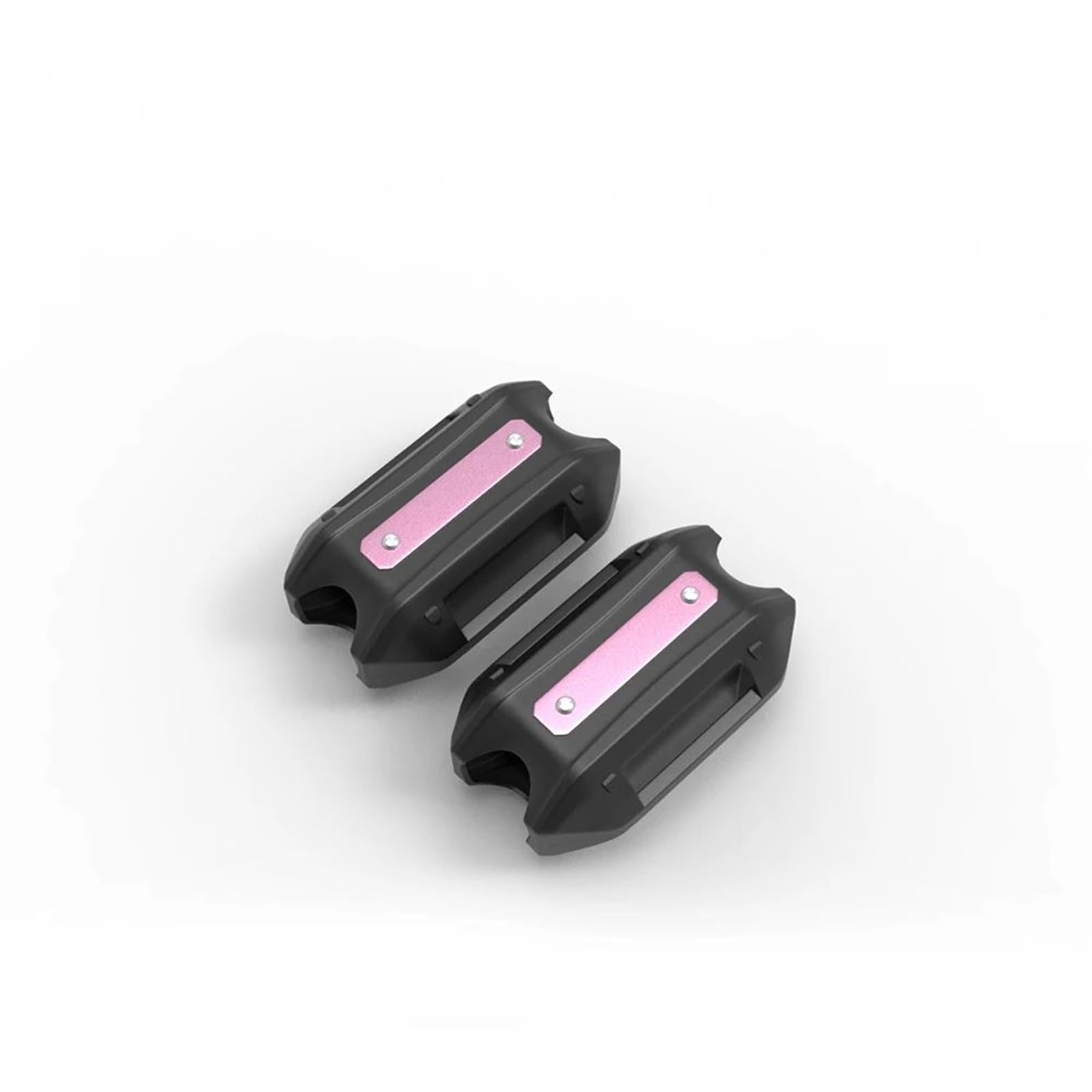 NUOSDEX Stoßstange dekorative Blöcke Kompatibel Mit Xre300 Für Xre 300 2022 Motorrad-Sturzbügel, Stoßstange, Motorschutz, Schutz, Dekorativer Block, Zubehör, 25 Mm(Pink) von NUOSDEX