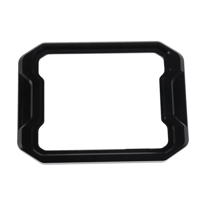 NUOSDEX Tachogehäuse Motorrad Kompatibel Mit ADV350 Für ADV160 2022 2023 2024 Zubehör Instrumenten-Messgerät-Rahmenabdeckung Armaturenbrett-Displayschutzfolie(Black) von NUOSDEX