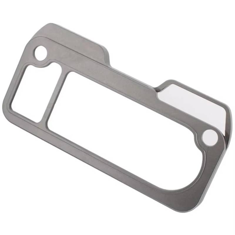 NUOSDEX Tachogehäuse Motorrad Kompatibel Mit CB500X Für CB650R Für CBR650R 2019 2020 2021 Motorrad-Tachometer-Kombiinstrument Armaturenbrett-Panel-Abdeckung Zierrahmen(Titanium) von NUOSDEX