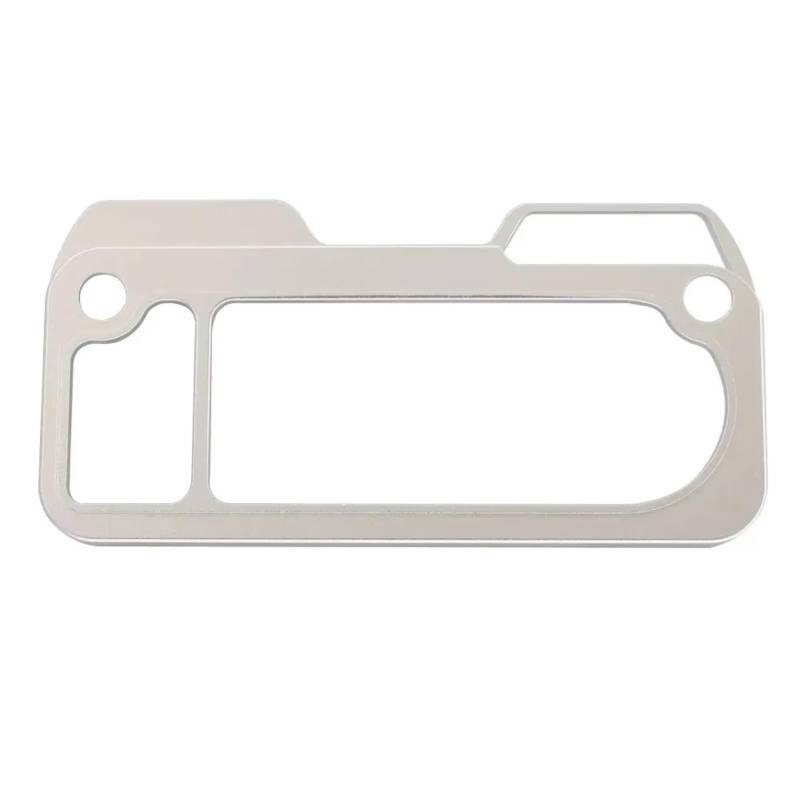 NUOSDEX Tachogehäuse Motorrad Kompatibel Mit CBR650R 2019 2020 2021 2022 2023 2024 Motorradrahmen-Bildschirminstrumenten-Messgehäuse-Schutzabdeckung Motorradzubehör(Silver) von NUOSDEX