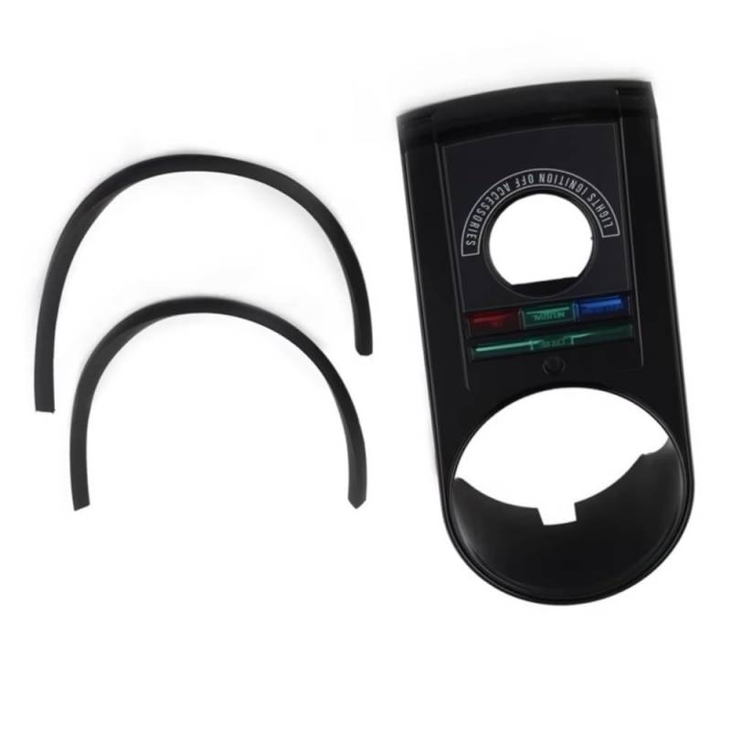 NUOSDEX Tachogehäuse Motorrad Kompatibel Mit Softail Für Custom Für FXSTC 1986 1987 1988 1989-1990 Für Standard Für FXST 1984-1990 Motorrad-Tachometer-Armaturenbrett-Abdeckungsgehäuse-Kit von NUOSDEX