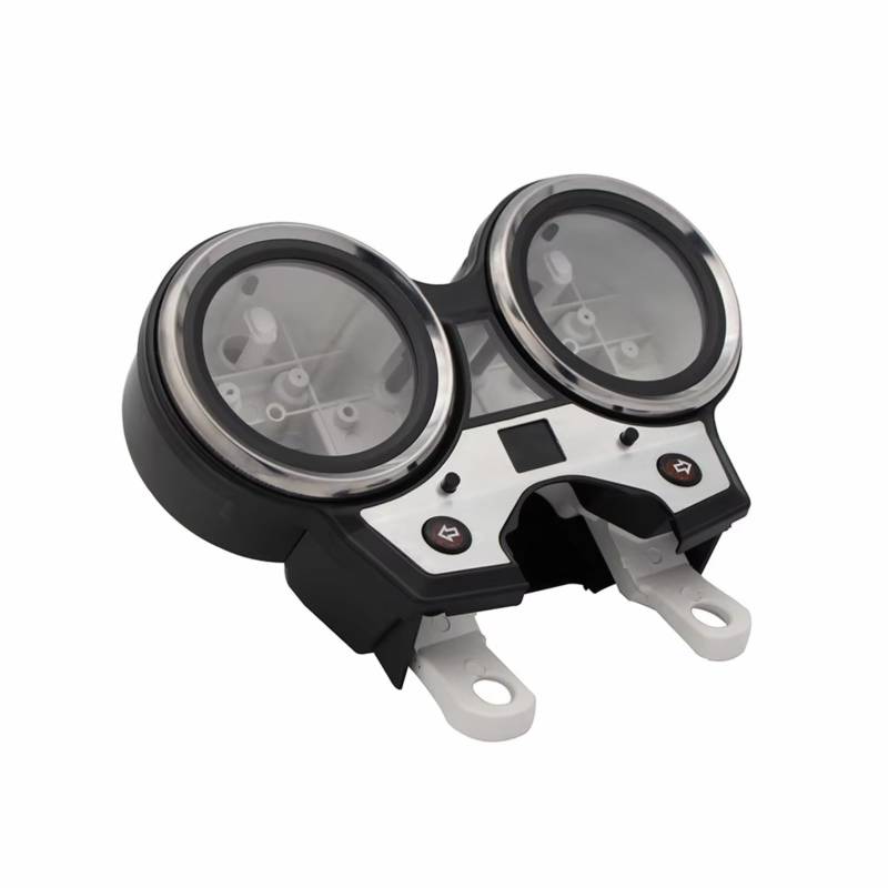 NUOSDEX Tachogehäuse Motorrad Kompatibel Mit VTEC II Für Gen 2 Für CB400 2002 2003 Geschwindigkeitsmesser Uhr Instrumentengehäuse Messgeräte Kilometerzähler Drehzahlmesser Motorradzubehör(Size2) von NUOSDEX