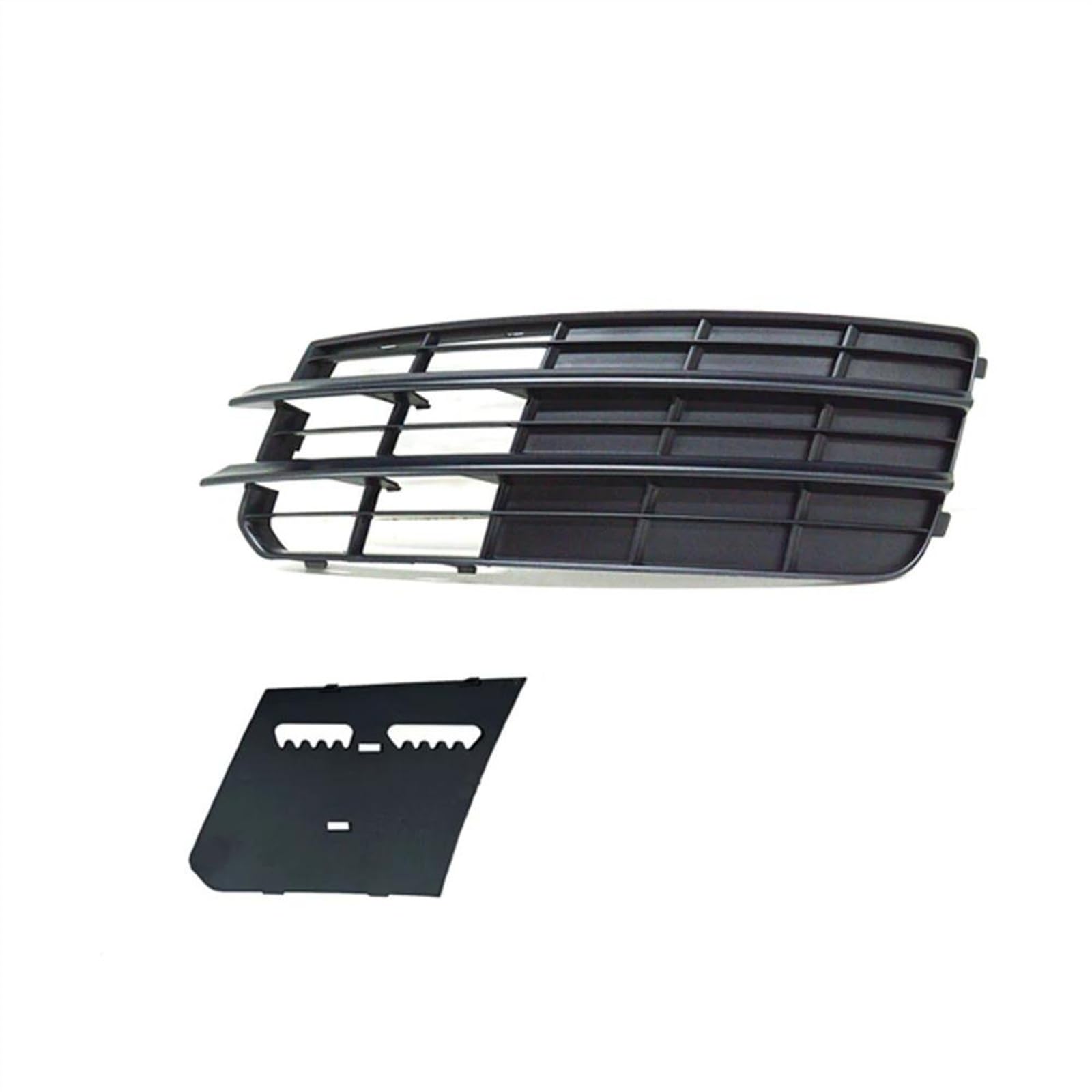 Nebelscheinwerfergitter Kompatibel Mit A7 2011–2015 Auto Nebelscheinwerfer Kühlergrill Abdeckung Trim Links Rechts Nebel Lampe Rahmen Ersatz Racing Grills Boden Platte(Left,Grille+Bottom Plate) von NUOSDEX