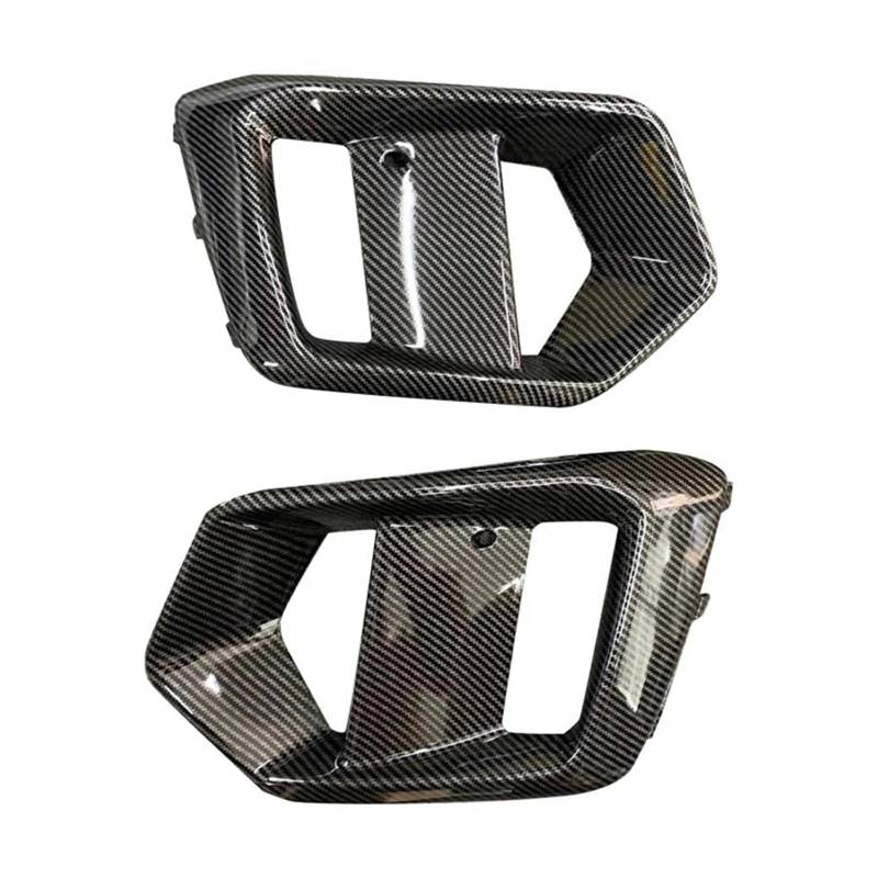 Nebelscheinwerfergitter Kompatibel Mit Ford Für Focus RS 2015 2016 2017 2018, Auto-Außenzubehör, Nebelscheinwerfer, Rahmen, Nebelscheinwerfer-Abdeckung, Nebelscheinwerfer-Gitterdekoration(Pair) von NUOSDEX