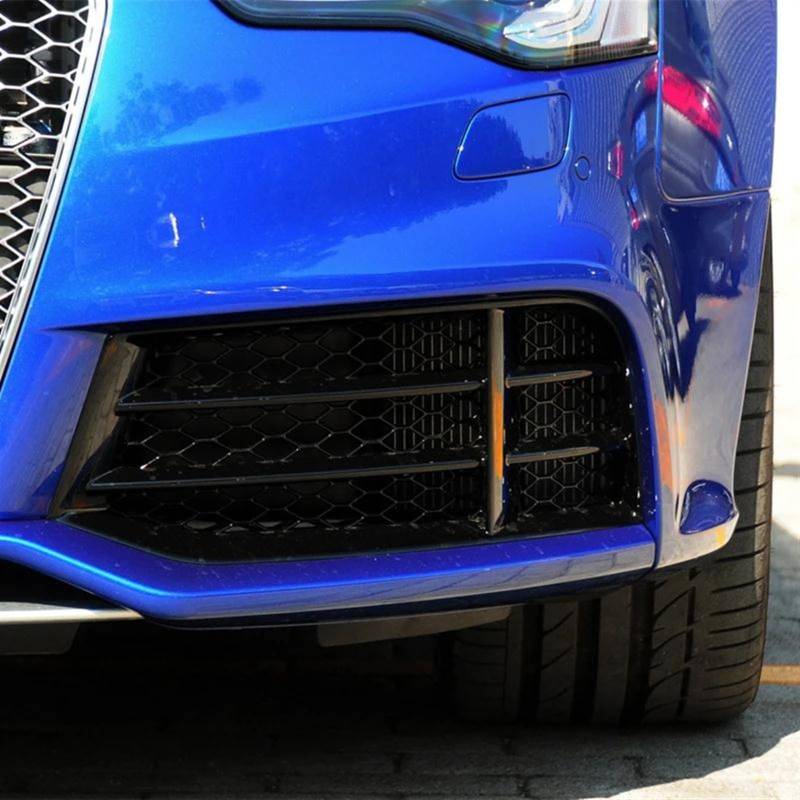 Nebelscheinwerfergitter Kompatibel Mit RS5 B8.5 2013 2014 2015 2016 Honeycomb Hex Frontstoßstange Nebelscheinwerfergitter Auto Nebelscheinwerfer Grill Lampenabdeckung Verkleidungszubehör(Left) von NUOSDEX