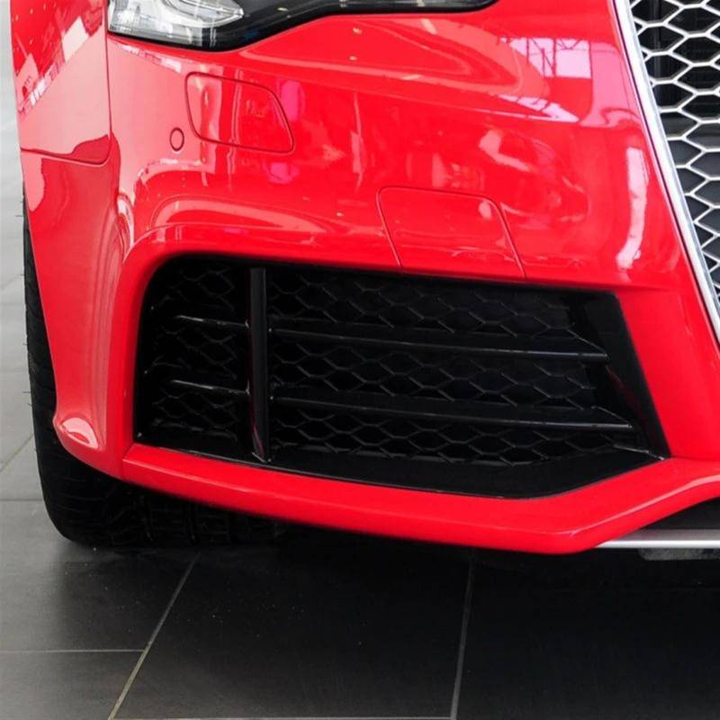 Nebelscheinwerfergitter Kompatibel Mit RS5 B8.5 2013 2014 2015 2016 Honeycomb Hex Frontstoßstange Nebelscheinwerfergitter Auto Nebelscheinwerfer Grill Lampenabdeckung Verkleidungszubehör(Right) von NUOSDEX