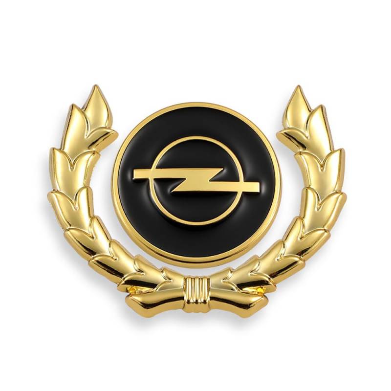Auto Metall 3D Emblem, Für OPEL Kofferraum Logo Buchstabe Aufkleber modifiziertes Abzeichen Sticker Styling Zubehör von NURCIX