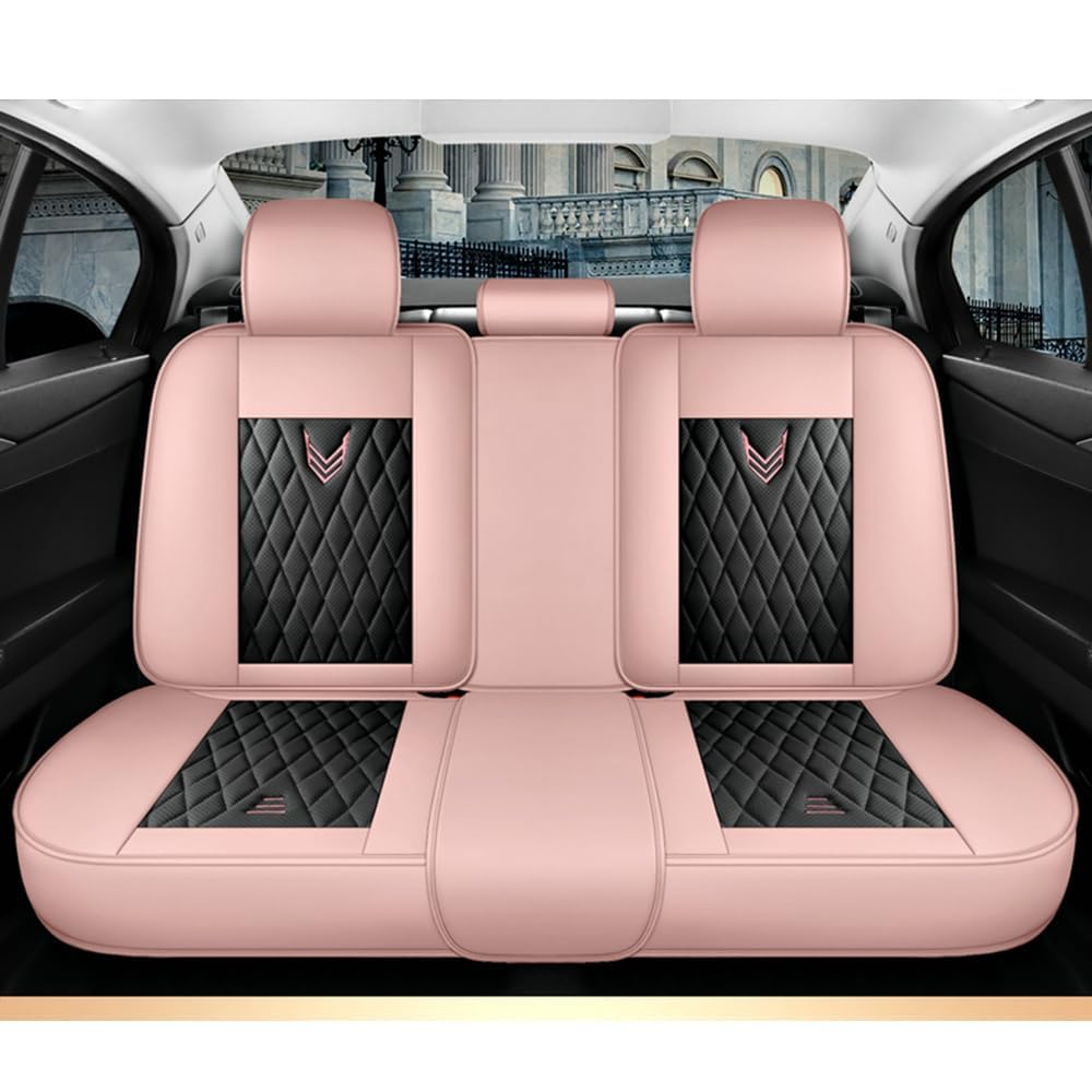 NURCIX Universal-Autositzbezug,kompatibel mit Mercedes-Benz Glk GLC-Coupe/(C253)/ 2017 2018 2019 2020 2021 2022, Autoinnenraum,E-Pink von NURCIX