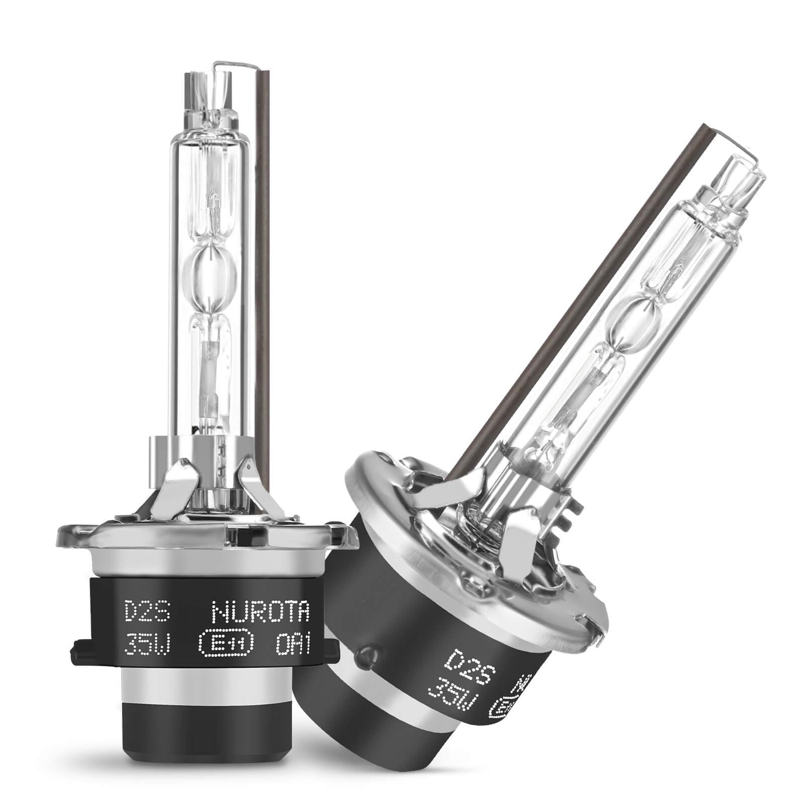 NUROTA D2S Xenon Brenner mit StVZO Zulassung - Anti-UV Scheinwerfer Lampe - 35W Weißlicht Scheinwerfer Auto Glühlampen 2 Stück NUROTA D2S Xenon Brenner mit StVZO Zulassung - Anti-UV Scheinwerfer Lampe - 35W Weißlicht Scheinwerfer Auto Glühlampen 2 Stück von NUROTA