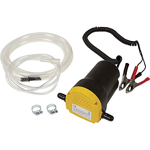 Nuzamas Ölpumpe, 12 V, 60 W, Öl-/Diesel-Extraktor, Absaugpumpe, Transfer/Wechsel von Flüssigkeiten, Auto, Boot, Caravan, Lkw, Motoröl-Wechsel, Allradfahrzeuge von NUZAMAS