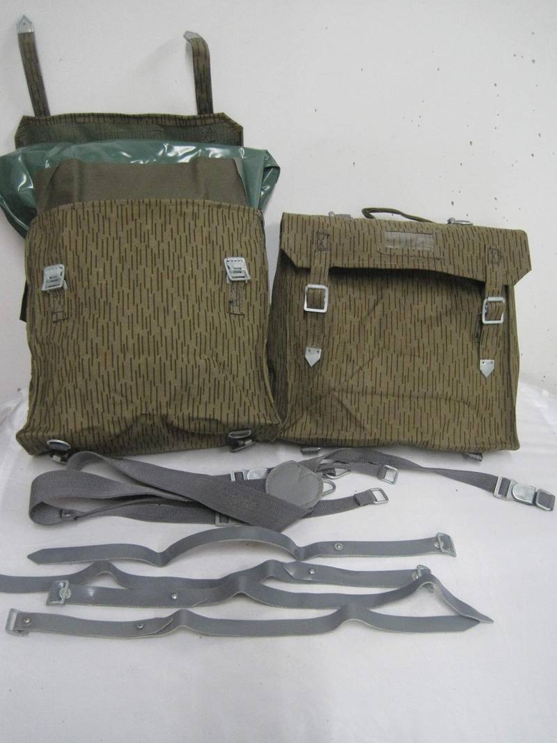 2 STK Simson MZ Seitentaschen Sturmgepäcktaschen NVA Taschen S50 S51 von PGONA