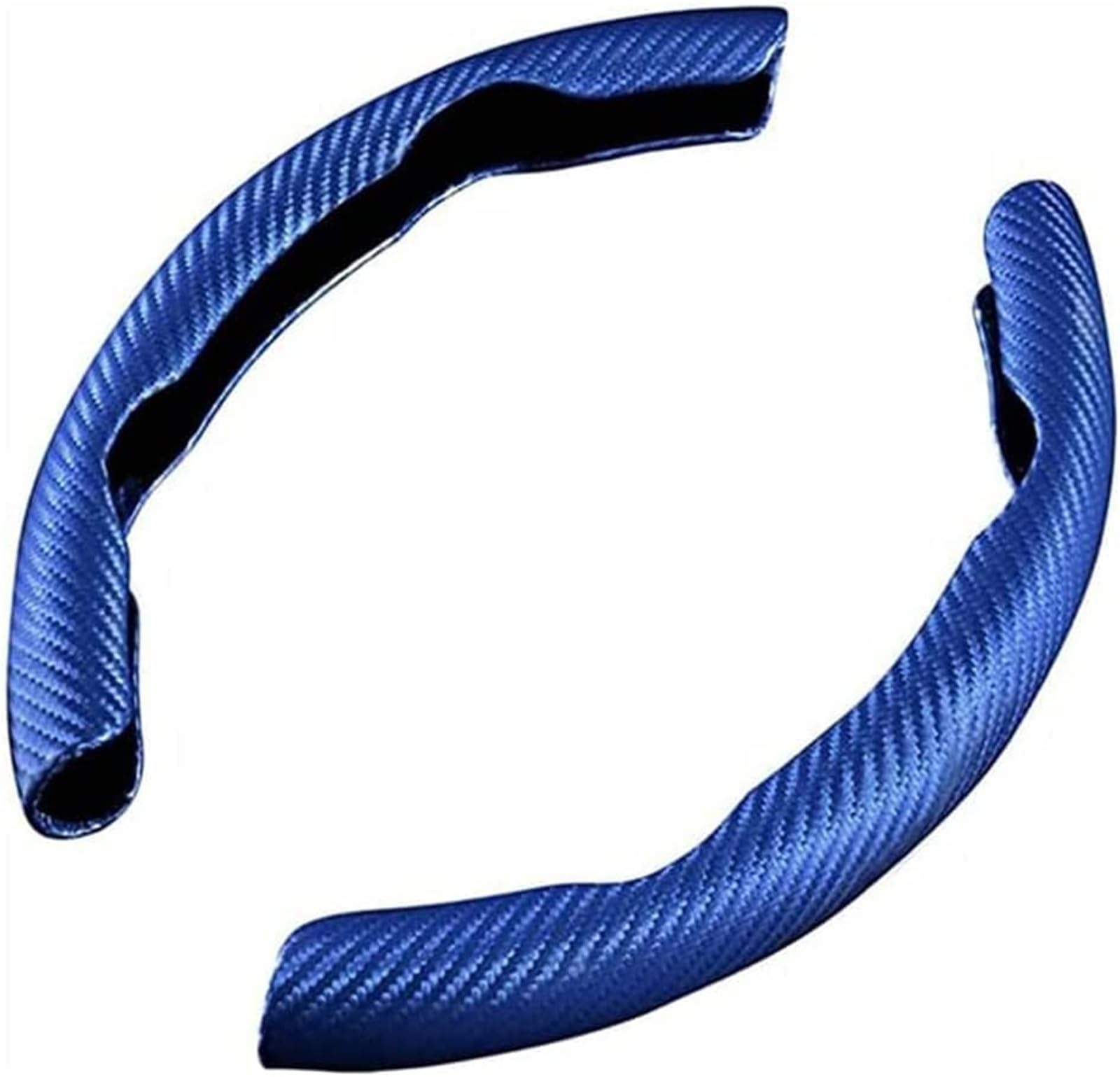 Lenkradbezug Für Nissan für Pulsar für Rouge für Sentra für Titan für Navara-Lenkung des Lenkradschutzes für Navara Segmented Grip Cover 2 PCs(B Blue) von NVCPHGEDEK