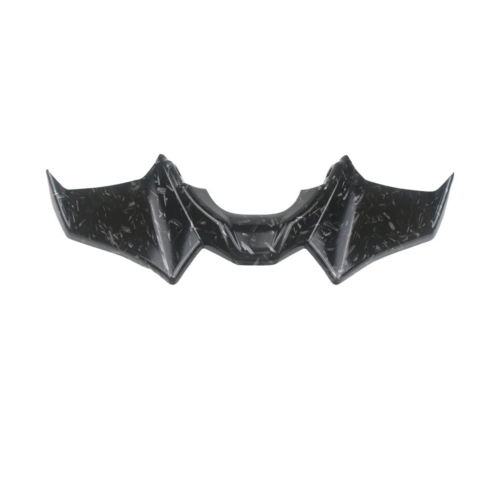 NVDERTA Aerodynamischer Frontspoiler Spoiler Kit Schwarz für Motorrad Kompatibel mit Yamaha MT 07 2021 2022 2023(Forging Textur) von NVDERTA