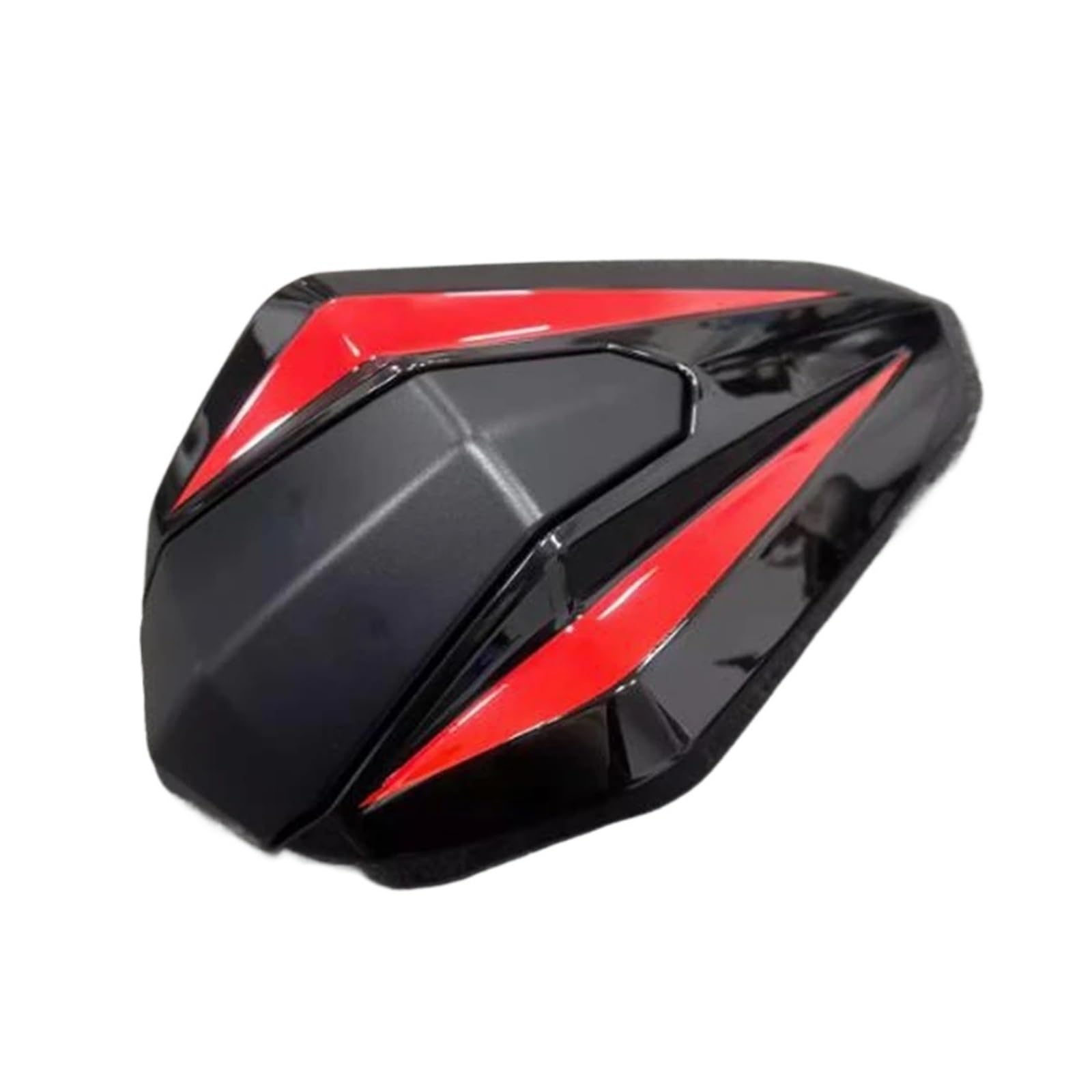 NVDERTA Kompatibel mit 450sr CF450SR 2022 2023 2024 2025 Rücksitztasche Wettbewerbsfähiges Rücksitzpolster für Motorrad-Rücksitz, Schwarz / Rot von NVDERTA