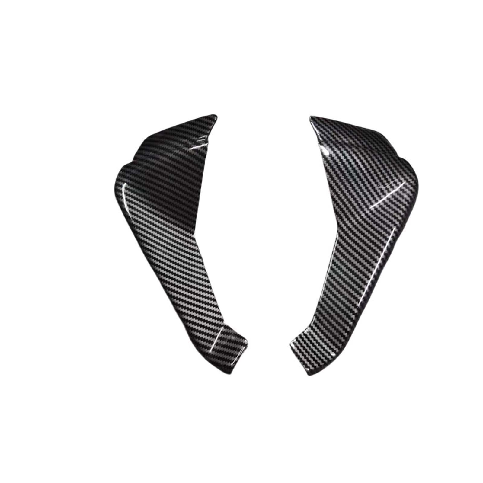 NVDERTA Kompatibel mit Aprilia RS660 Windabweiser RS660 Winglet Aerodynamisches Flügel-Kit Spoiler Zubehör RS 660 Schnabelhaube Abdeckung Verlängerung (Streifen aus Carbon) von NVDERTA