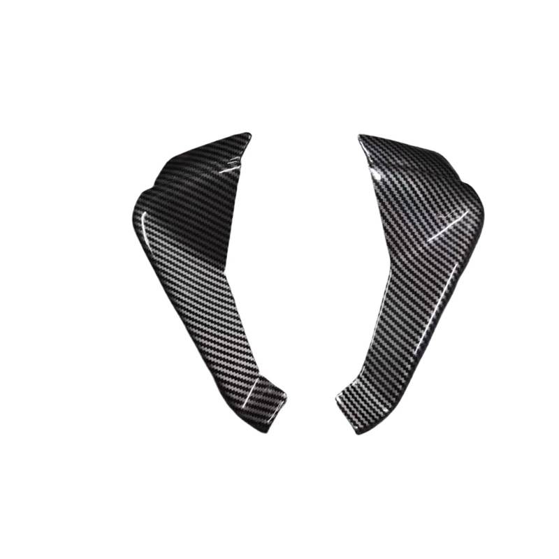 NVDERTA Kompatibel mit Aprilia RS660 Windabweiser RS660 Winglet Aerodynamisches Flügel-Kit Spoiler Zubehör RS 660 Schnabelhaube Abdeckung Verlängerung (Streifen aus Carbon) von NVDERTA