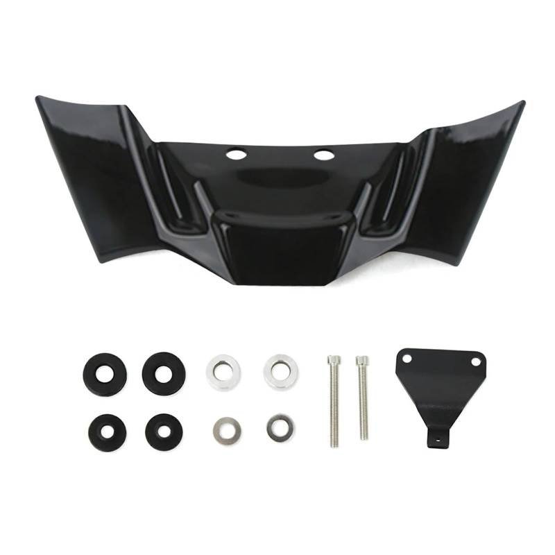 NVDERTA Kompatibel mit BMW S1000R 2021 2022 2023 2024 M1000R 2023–2024 Flügelverkleidung Motorrad Downforce vorne aerodynamischer Spoiler Winglet (hellschwarz) von NVDERTA